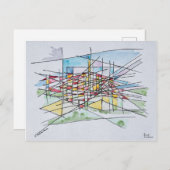 セントポール・ド・ヴァンス |フランス，プロヴァンス ポストカード (正面/裏面)