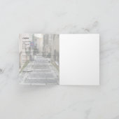 セントポール、フランスの細道 カード (内部)