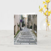 セントポール、フランスの細道 カード (黄色い花)