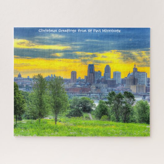 セントポール・ミニソタ。ジグソーパズル ジグソーパズル (横)