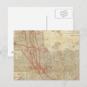 セントポール、ミネアポリス、マニトバ鉄道 ポストカード (正面/裏面)