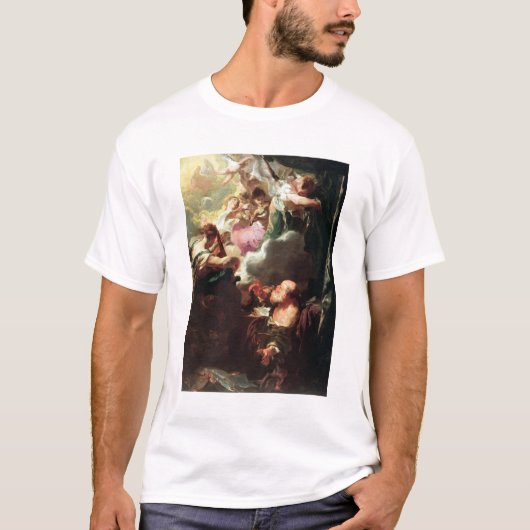 セントポール、c.1628-29 (キャンバスの油)のエクスタシー tシャツ (正面)