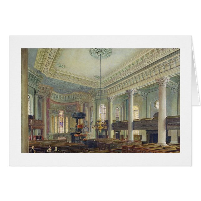 セントポール、Deptford (w/c紙で) (正面横)