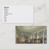 セントポール、Deptford (w/c紙で) 名刺 (正面/裏面)