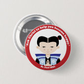 セントポールMiki 缶バッジ (正面&裏面)