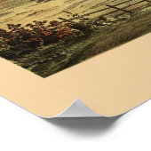 セントポールMNパノラママップ – 1874 ポスター (角)