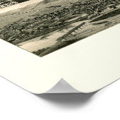 セントポールMNパノラママップ – 1883 ポスター (角)