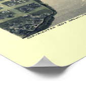 セントポールMNパノラママップ – 1893 ポスター (角)