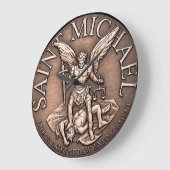 セントマイケルの時計 ラージ壁時計 (傾斜)