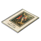 セントマイケルは大天使戦いの私達を守ります ノートブック (左側)