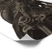 セントマイケルプリント ポスター (角)