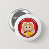 セントマイケル大天使 缶バッジ (正面&裏面)