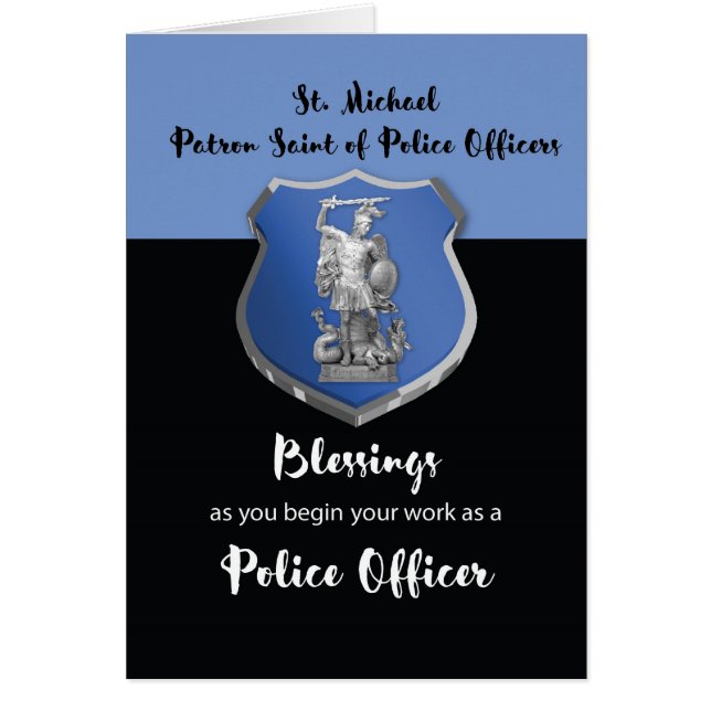 セントマイケル恵みが新警察官に (正面)