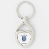 セントマイケル恵みが新警察官に キーホルダー (正面)