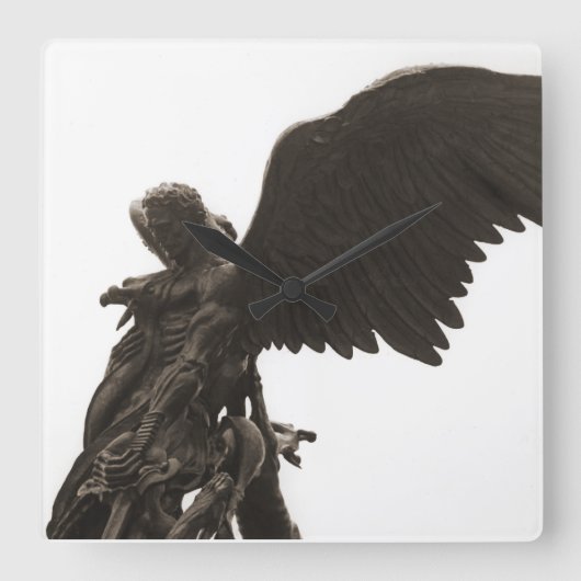 セントマイケル時計 スクエア壁時計 (正面)