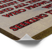 セントマイケル祈りの言葉 ポスター (角)