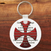 セントマイケル – アイアンクロス キーホルダー (正面)