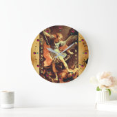 セントマイケル・ザ・アーチャンゲル・パーチメント ラージ壁時計 (ホーム)