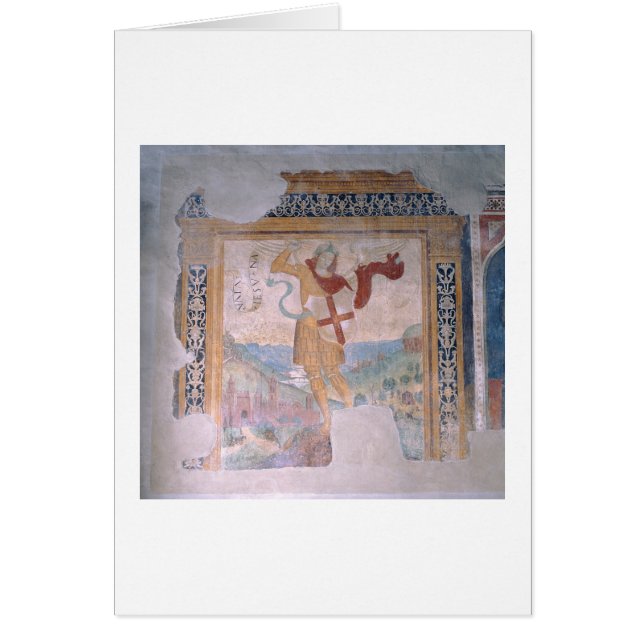 セントマイケル(フレスコ画) (正面)