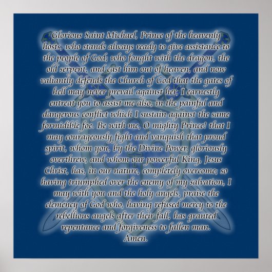 セントマイケル – 剣と盾 ポスター (正面)