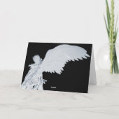 セントマイケル(反転)グリーティングカード カード (裏面)