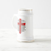 セントマイケル-盾 ビールジョッキ (正面左)