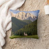 セントマグダレナ | Val di Funes クッション (ブランケット)