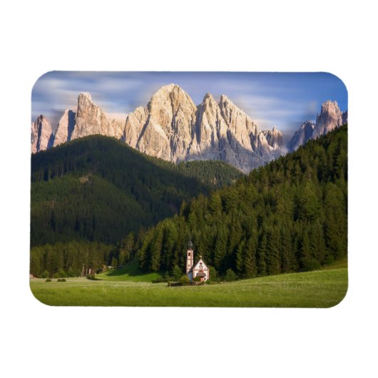 セントマグダレナ | Val di Funes マグネット (横)