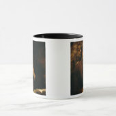 セントマシュー島および天使1655-60年(キャンバスの油) マグカップ (中央)