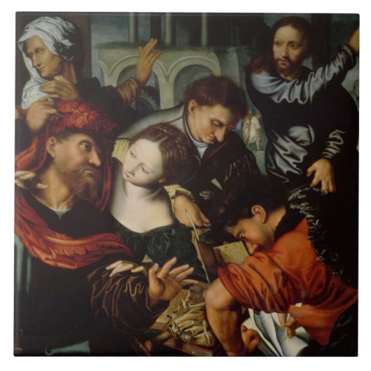 セントマシュー島の呼出し タイル (正面)