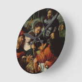 セントマシュー島の呼出し ラウンド壁時計 (傾斜)