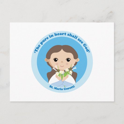 セントマリアゴレッティ ポストカード (正面)