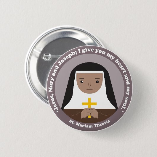 セントマリアムスレシア 缶バッジ (正面&裏面)