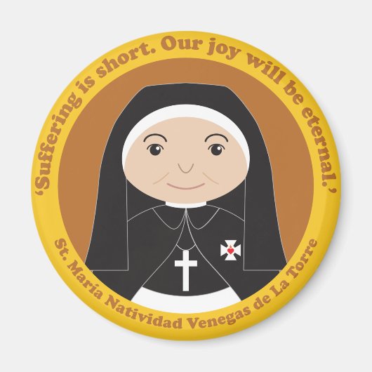 セントマリア・ナティヴィダドヴェネガスデラトーレ マグネット (正面)