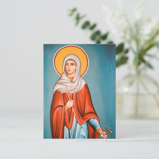 セントマリーナ正教会キリスト教徒 ポストカード (スタンド正面)