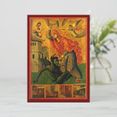 セントマリーナ(マーガレット)アイコン祈りの言葉カード シーズンカード (スタンド正面)