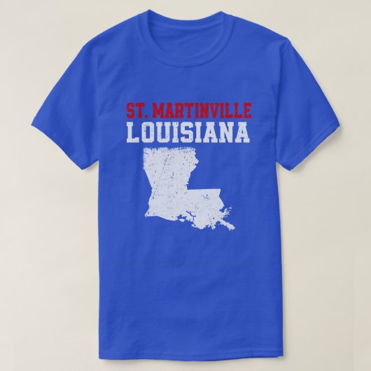 セントマルタンヴィルアメリカ州アメリカトラベル1 Tシャツ (デザイン正面)