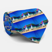 セントマロのセーリングボート ネクタイ (ロール)