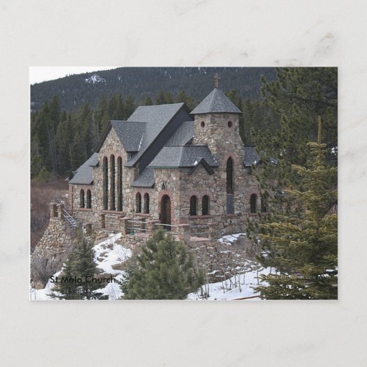 セントマロ教会 ポストカード (正面)