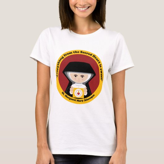 セントマーガレットメアリーアラコク Tシャツ (正面)