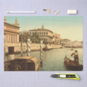 セントマークの近く、ベニス、イタリア 薄葉紙 (クラフト)
