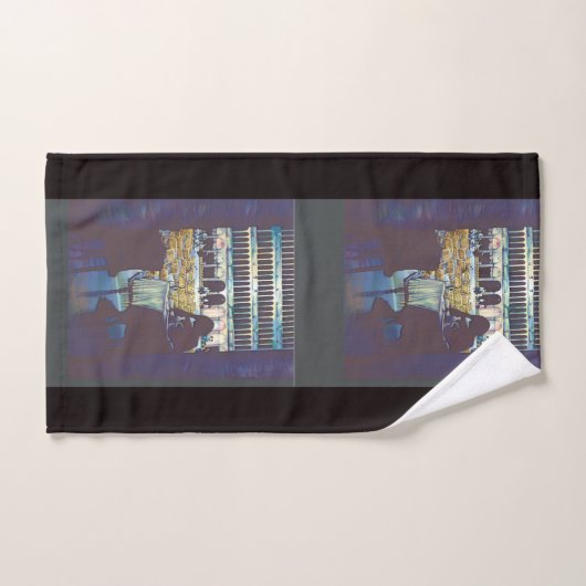 セントマークシルエット バスタオルセット (ハンドタオル)