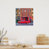 セントマークズプレイス, NYC 2015年2月 ポスター (キッチン)