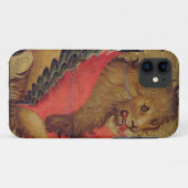 セントマーク(パネルの油)のライオン Case-Mate iPhoneケース (裏面(横))