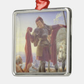 セントマーチンおよびこじき1836年 メタルオーナメント (左)