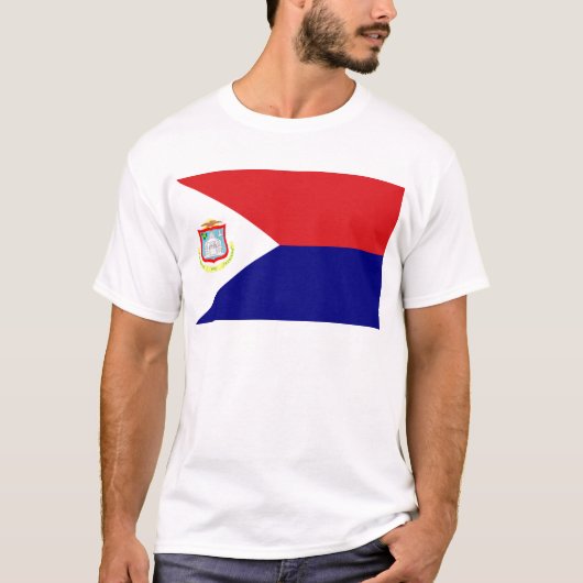 セントマーチンの旗 Tシャツ (正面)