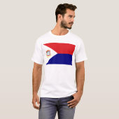セントマーチンの旗 Tシャツ (正面フル)