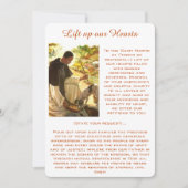 セントマーチンデポレス祈りの言葉人種的調和カード (正面)