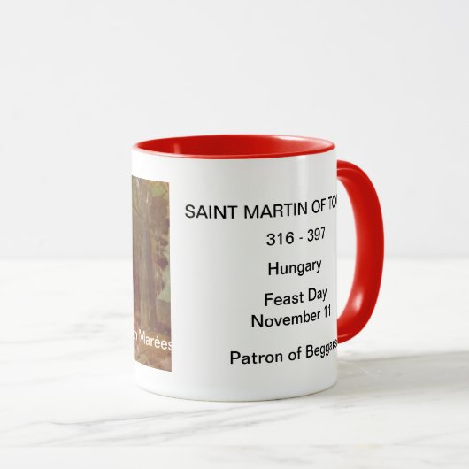 セントマーチン*旅行のマグの… マグカップ (正面右)