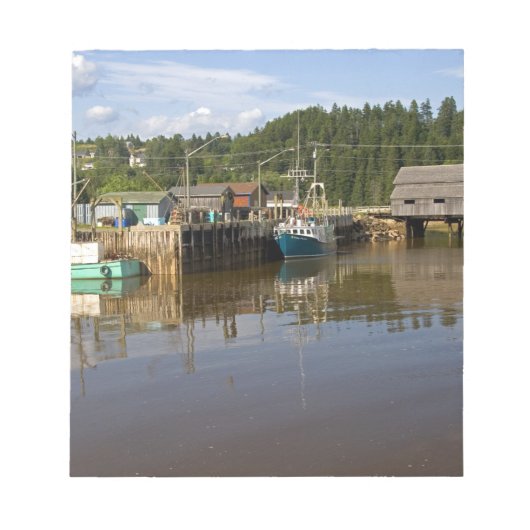 セントマーティンスのファンディ湾の満潮、ニュー ノートパッド (正面)